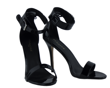 5″ Pleaser Black Sandals