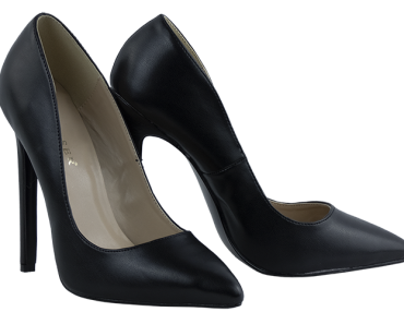 5.25 inch heel Pleaser black Pumps shoes