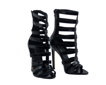 5.5 inch heels Pleaser Ankle Laced Gladiator Sandals